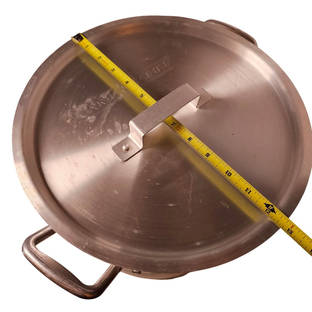 Camp Chef Hot Pot Aluminum Stockpot with Spigot and Lid Silver Outdoor - Picture 2 of 8